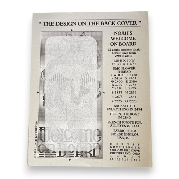 Noah’s Ark Cross Stitch Patterns – Set of 2 - Picture 6 of 7